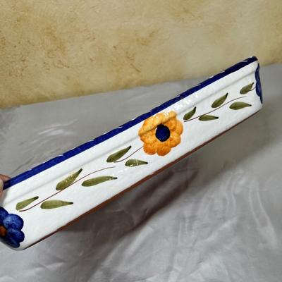Terra Cotta Floral baker