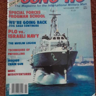 Back issue Magazines - GUNG HO Military -10 MAGAZINES