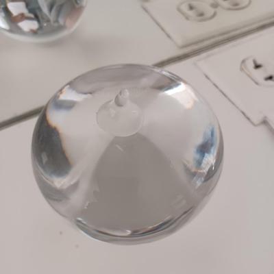 Tiffany & Co. Crystal Apple Paperweight