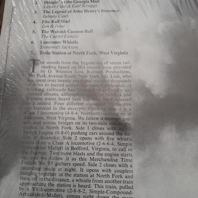 4 LP Albums - Swiss Folk Music - Kooky Tunes - The great days of steam - and Unique