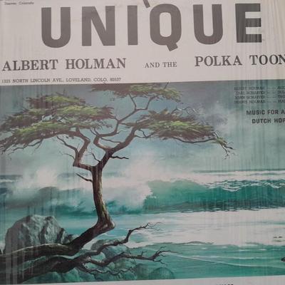 4 LP Albums - Swiss Folk Music - Kooky Tunes - The great days of steam - and Unique