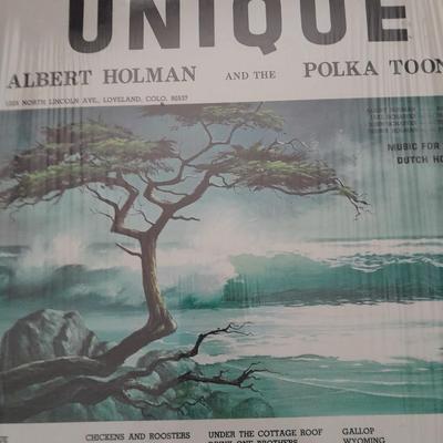 4 LP Albums - Swiss Folk Music - Kooky Tunes - The great days of steam - and Unique