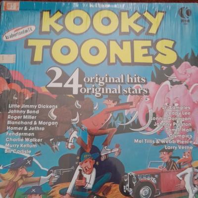 4 LP Albums - Swiss Folk Music - Kooky Tunes - The great days of steam - and Unique