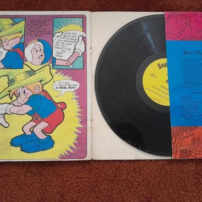 Vintage 1971 Pinocchio - Children's LP Album