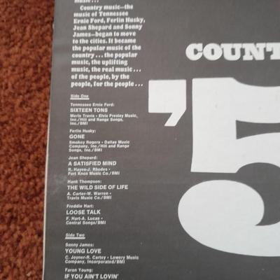 LP Albums - country hits from the 50's - Worldwide top 50 - Country Classics & Cotton eyed Joe / Isaac Payton Sweat