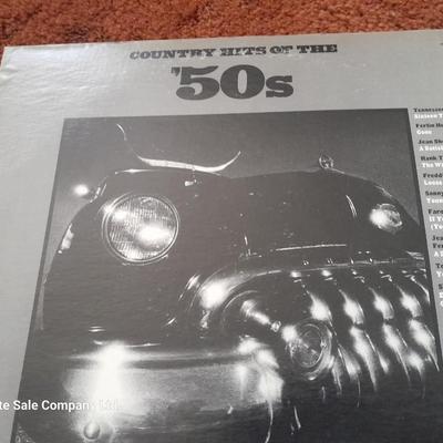 LP Albums - country hits from the 50's - Worldwide top 50 - Country Classics & Cotton eyed Joe / Isaac Payton Sweat
