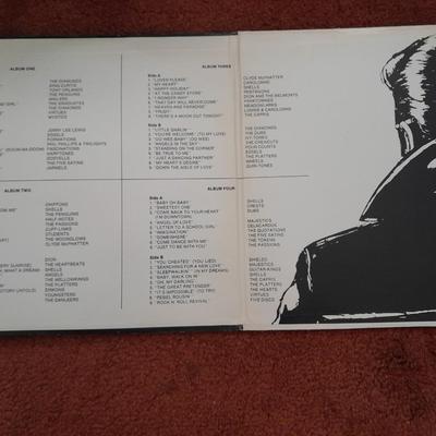 The First Authentic 1950's Rock and Roll Collection on 4 boss Albums LP Records