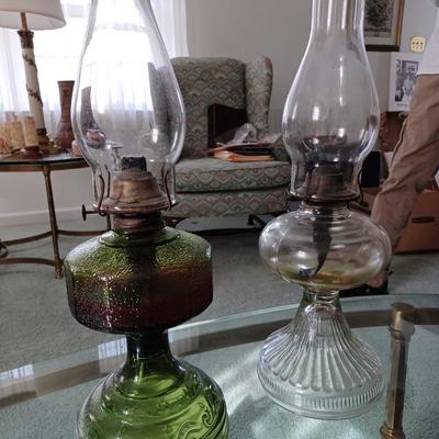2 hurricane lamp