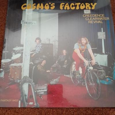 LP Albums - Creedance Clearwater - chronical and Cosmo's Factory - Records