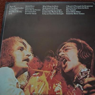 LP Albums - Creedance Clearwater - chronical and Cosmo's Factory - Records
