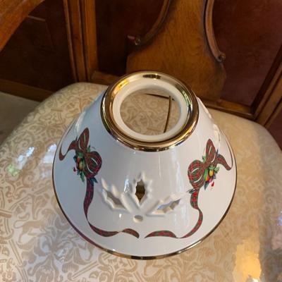 Lenox Holiday Tartan Candle Lamp