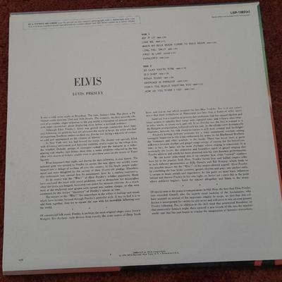 LP ALBUM - ELVIS 1956 Record Album