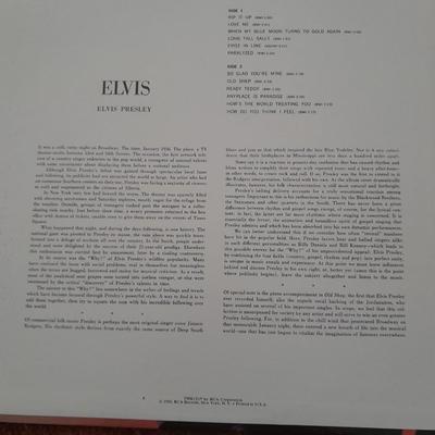 LP ALBUM - ELVIS 1956 Record Album