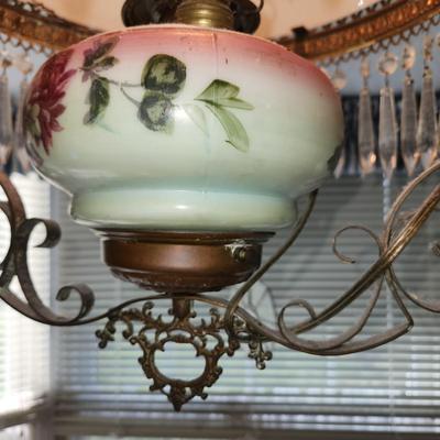 Antique Victorian Hanging lamp