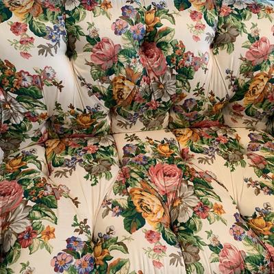 Buatta style Cottage Core Chintz loveseat