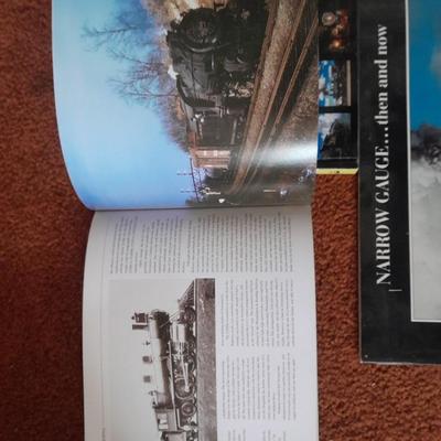 Four Railroad books - Steam Power - Lost railway Journey's - Narrow Gauge and more