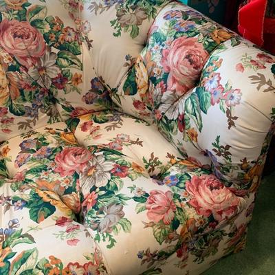 Buatta Style Cottage Core Floral chintz sofa