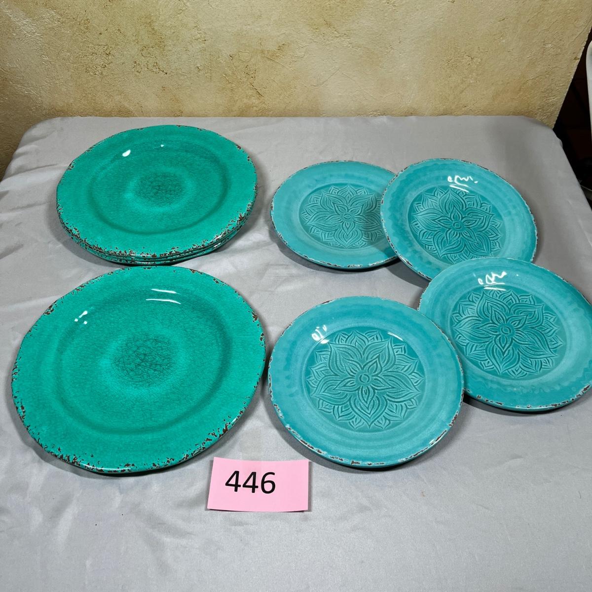 Pier 1 Melamine plates | EstateSales.org