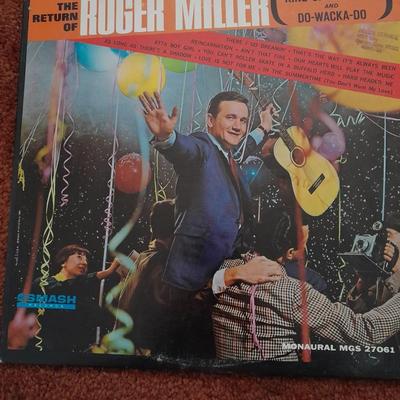 LP Albums - Doris Day - Patti Page - Roger Miller - Jimmy Dean Records