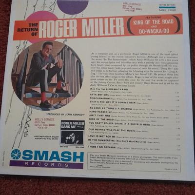 LP Albums - Doris Day - Patti Page - Roger Miller - Jimmy Dean Records