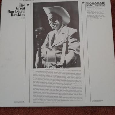 LP Albums Hawkshaw Hawkins Records