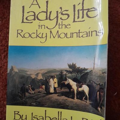 Three books Wisdom of Native Americans, The western Woman's reader and A lady's life in the Rocky Mountains