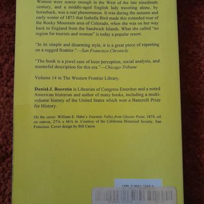 Three books Wisdom of Native Americans, The western Woman's reader and A lady's life in the Rocky Mountains