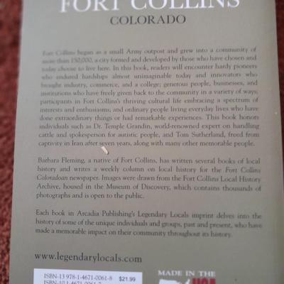 Collection of great books all on Colorado - Fort Collins - Morgan County - Big Thompson flood - and more