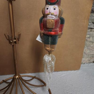 Radko nutcracker icicle ornament