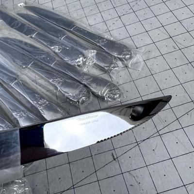 Reed & Barton (12) Steak Knives NEW never Used. La Bella Pattern