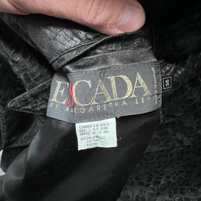 Full Length Rabbit Coat ESCADA by Margretha Ley Sz. 36
