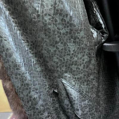 Full Length Rabbit Coat ESCADA by Margretha Ley Sz. 36