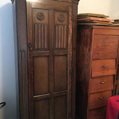  Antique armoire 