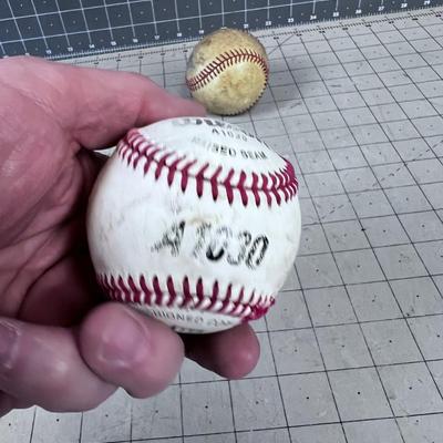 2 Baseballs Wilson & Rawlins 