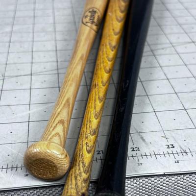 3 Miniature Bats 