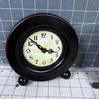 2 Decorative Clocks, 1 is a Howard Miller 
