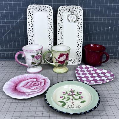 Mixed Lot of Springy Ceramics, both New and Used