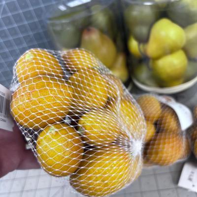 Lemons & Pears - FAUX Decorative! New