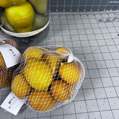 Lemons & Pears - FAUX Decorative! New