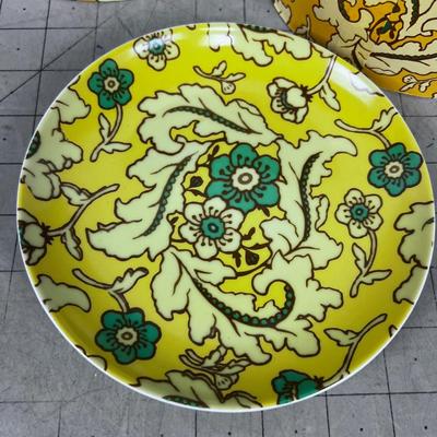 8 NEW Desert Plates 2 sets of 4 