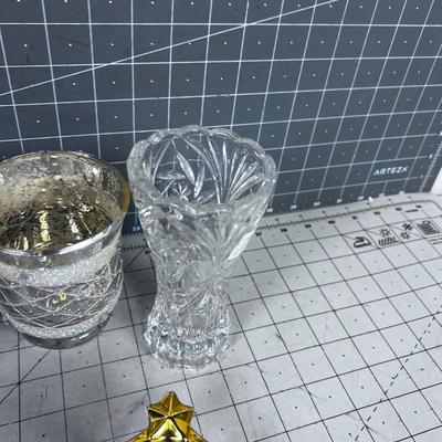 Glassy Items, Pretty! (5) Pieces