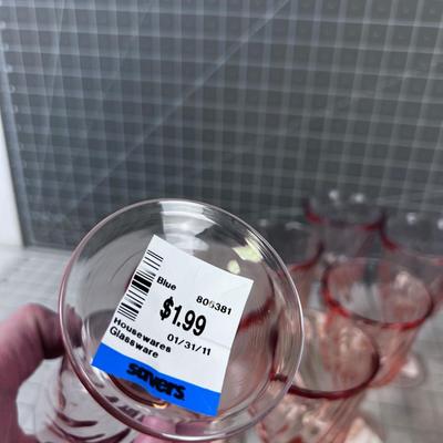 7 Goblets and 4 Champagne or Sherbets 