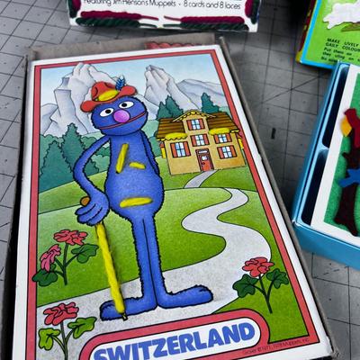 Children's Toys Fuzzy Felt and See & Sew