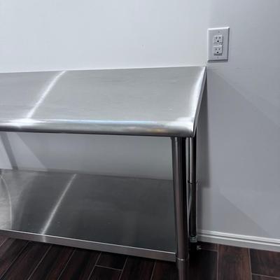 Stainless Prep Table 