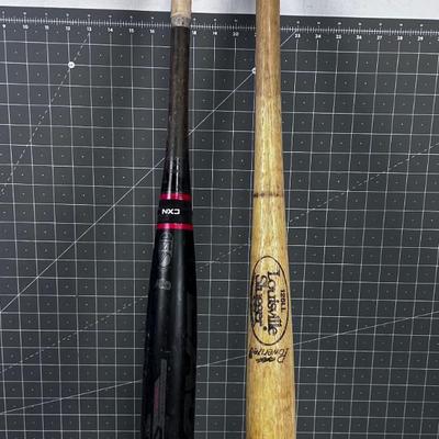2 Baseball Bat's  