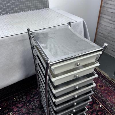 Crafting / Scrapbooking Drawer Bin on wheels