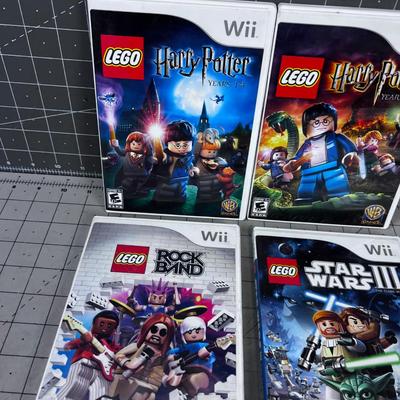 Wii LEGO Games (4) 