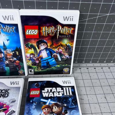 Wii LEGO Games (4) 