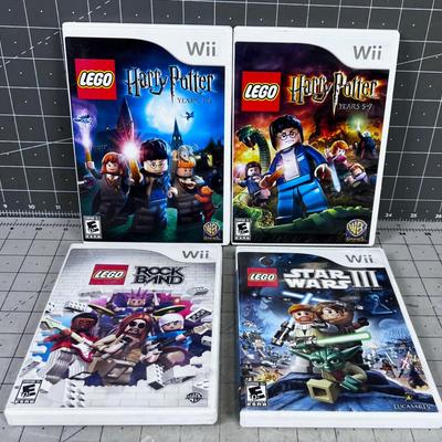 Wii LEGO Games (4) 
