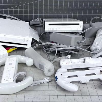 Wii Consoles and Controllers, 